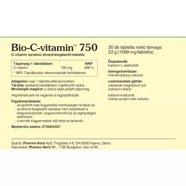 Pharma Nord Bio-C vitamin - 30 db