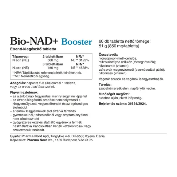 Pharma Nord Bio NAD+ Booster - 60 db