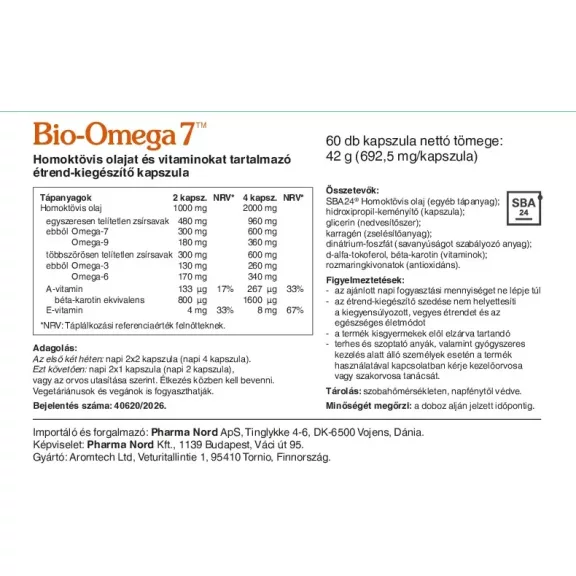 Pharma Nord Bio-Omega 7 - 60 db