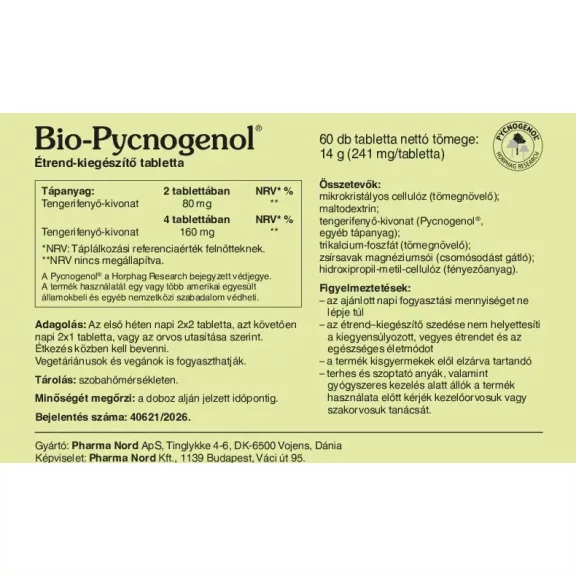 Pharma Nord Bio-Pycnogenol - 60 db