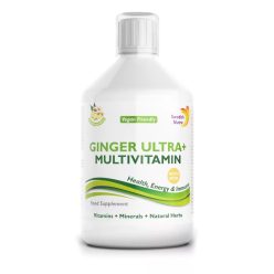   Swedish Nutra GINGER ULTRA+ folyékony multivitamin vassal - 500 ml
