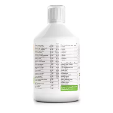   Swedish Nutra GINGER ULTRA+ folyékony multivitamin vassal - 500 ml