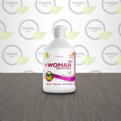   Swedish Nutra Women 50+ Folyékony Multivitamin 50 Feletti Nőknek - 500ml