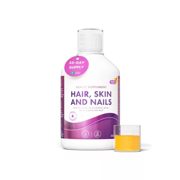 Swedish Nutra Haj, Bőr és Köröm Folyékony Vitamin Kollagénnel - 500ml Swedish Nutra Haj, Bőr és Köröm Folyékony Vitamin Kollagénnel - 500ml