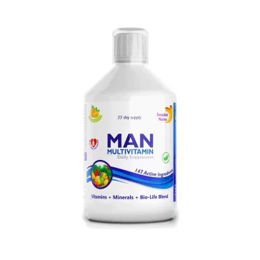   Swedish Nutra Man Folyékony Multivitamin Férfiaknak - 500ml