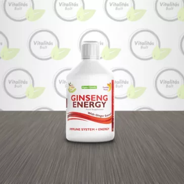  Swedish Nutra Ginseng Energy Folyékony vitamin komplex Gyömbér kivonattal - 500ml