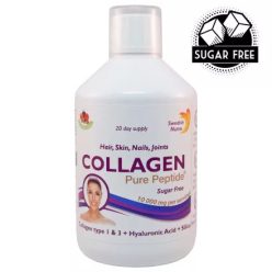   Swedish Nutra Cukormentes Hidrolizált Szarvasmarha Kollagén 10000 - 500 ml