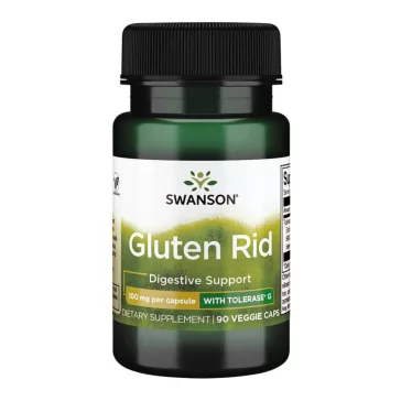   Swanson Gluten Rid (Tolerase G, glutén-bontó enzim) - 90 db