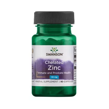 Swanson Szerves Cink 30 mg - 90 db