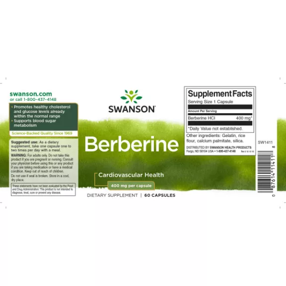 Swanson Berberine - 60 db