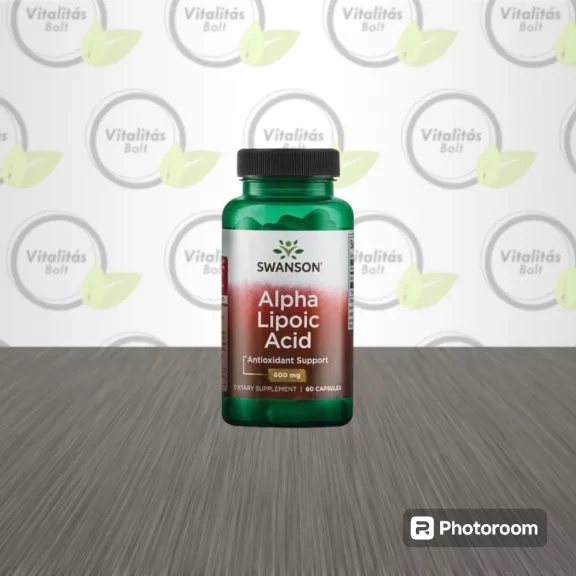 Swanson Alfa-liponsav 600mg kapszula – 60db