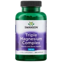 Swanson Tripla Magnézium 400 mg - 100 db