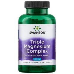 Swanson Tripla Magnézium 400 mg - 100 db