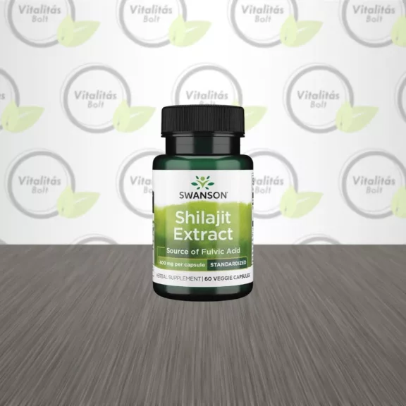 Swanson Shilajit kivonat 400 mg - 60 db