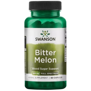 Swanson Keserű dinnye (Bitter melon) 500 mg – 60db
