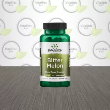 Swanson Keserű dinnye (Bitter melon) 500 mg – 60db