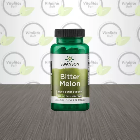 Swanson Keserű dinnye (Bitter melon) 500 mg – 60db