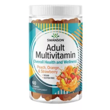 Swanson Felnőtt Multivitamin gumivitamin - 60 db