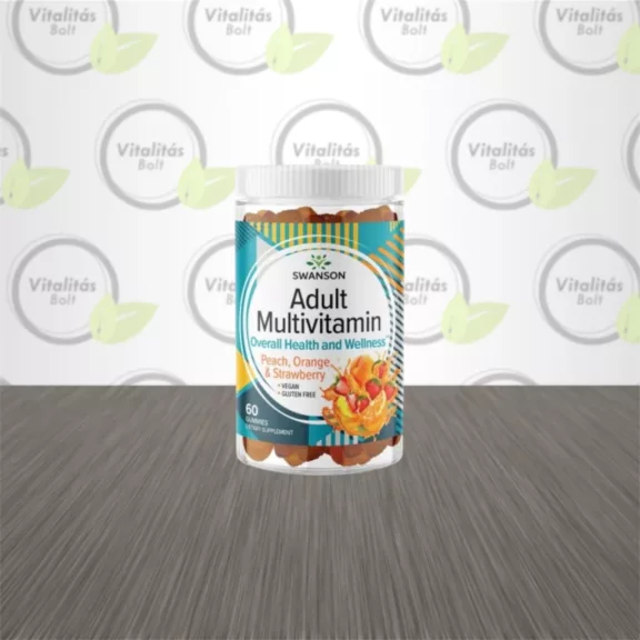 Swanson Felnőtt Multivitamin gumivitamin - 60 db