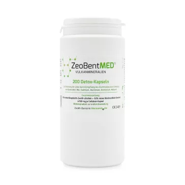ZeoBent MED Zeolit Bentonit kapszula - 200 db