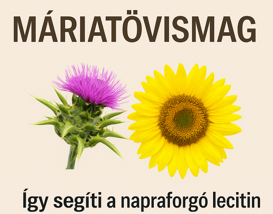 Máriatövismag – így segíti a napraforgó lecitin a hatóanyagok felszívódását