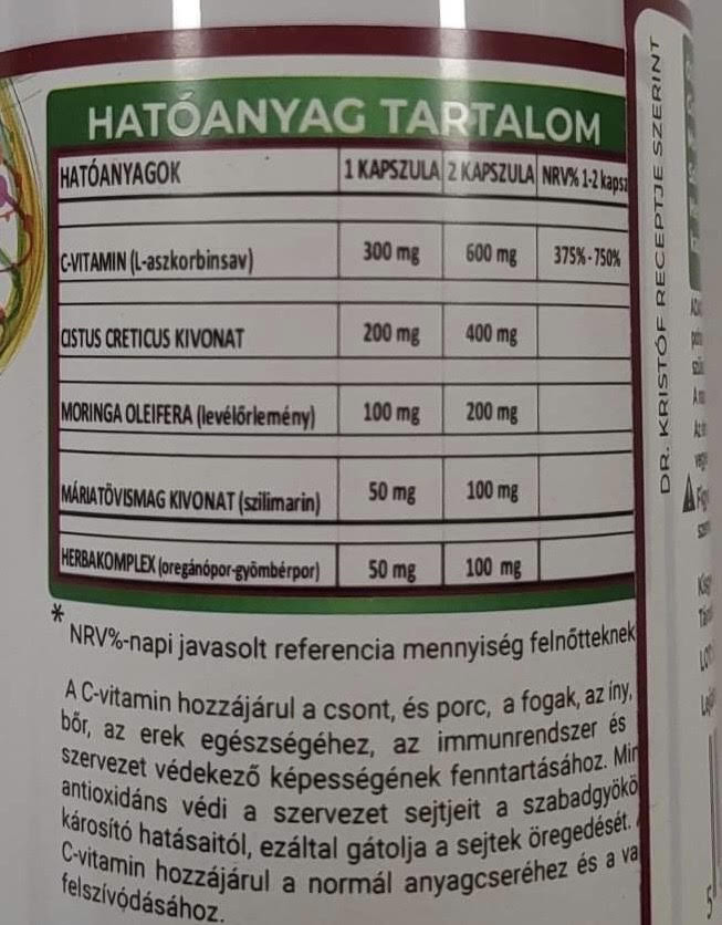 3 az 1-ben Vírus-Őr az immunrendszer támogatója - 30 db
