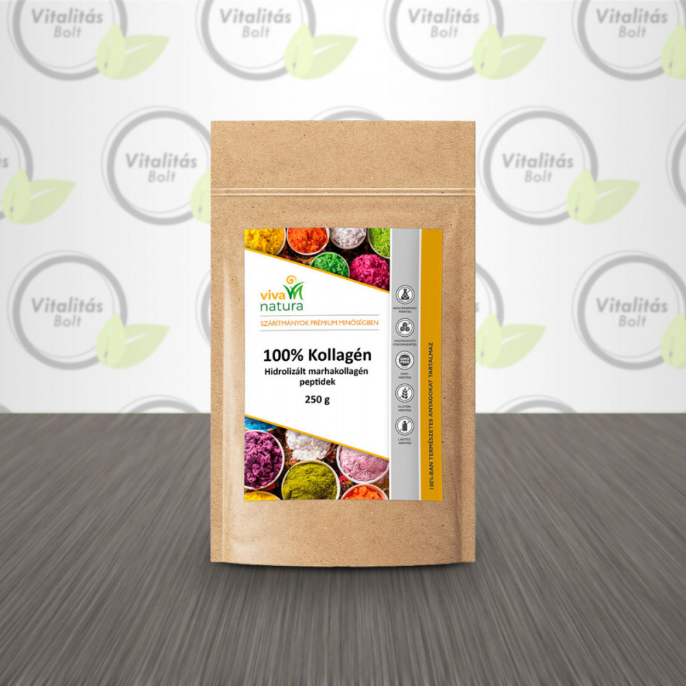 Image of 100% Kollagén (hidrolizált marhakollagén peptidek) - 250 g