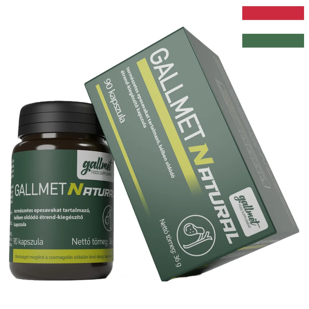 Image of Gallmet-N * epesav kapszula – Natural - 90 db