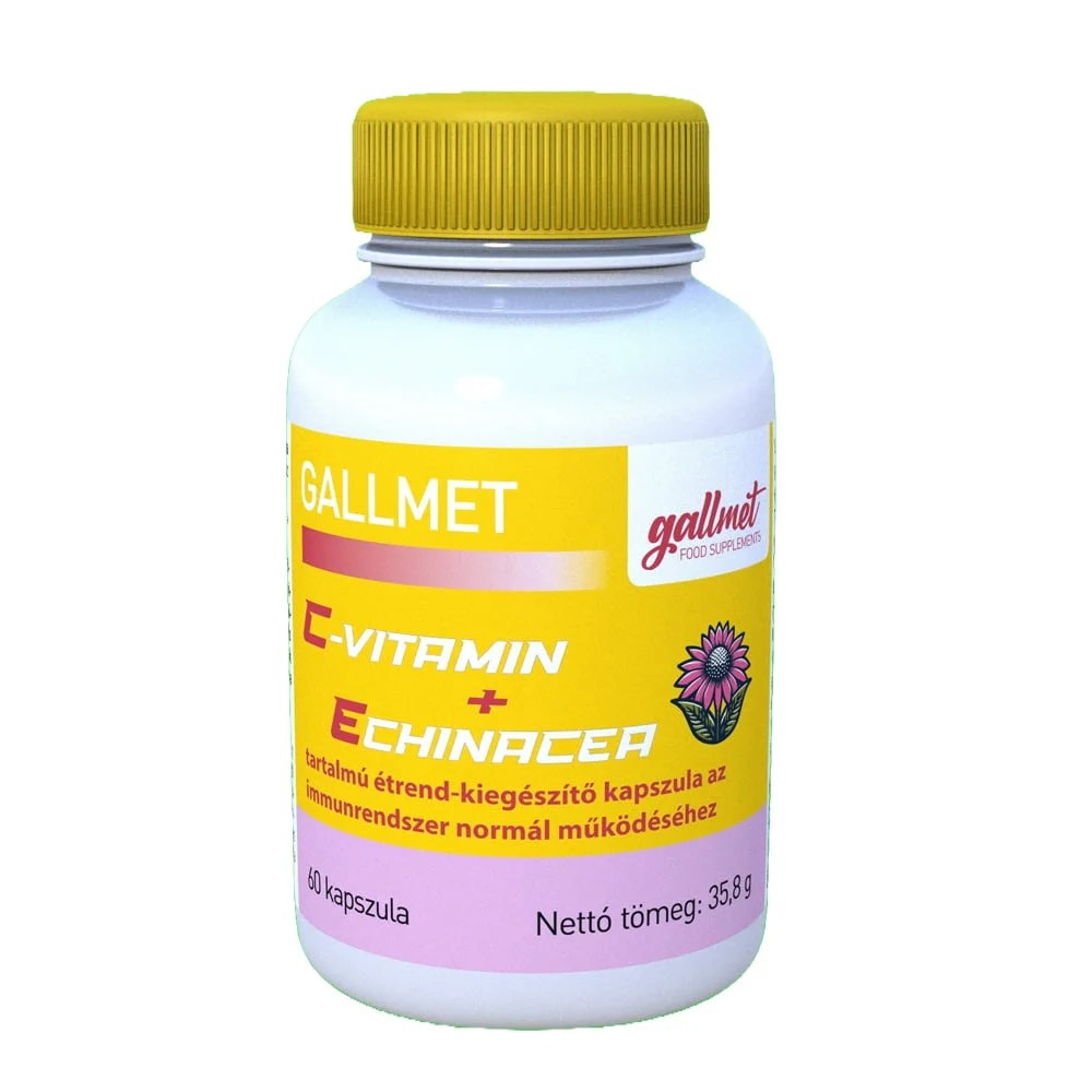 Image of Gallmet C vitamin + Echinacea - 60 db