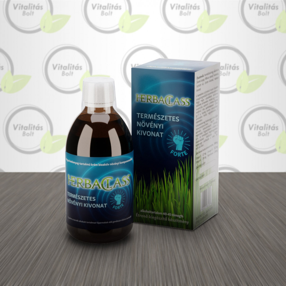 HerbaClass Természetes Növényi Kivonat – FORTE - 300 ml