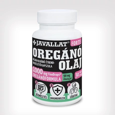 Image of Javallat Forte Oregánó olaj - 60 db