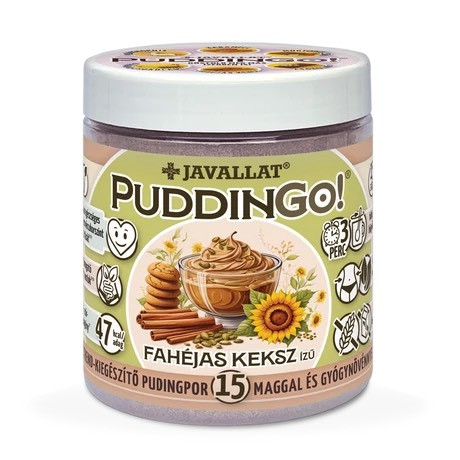 Image of Javallat PudinGo fahéjas keksz izesítésű étrendkiegészítő pudingpor- 300 g