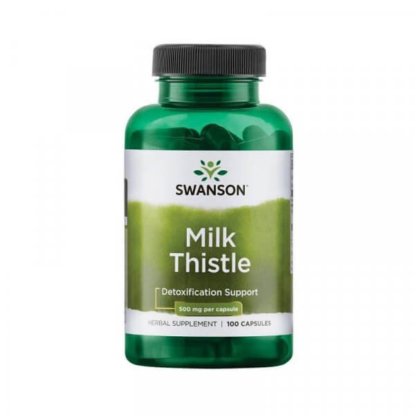 Image of Swanson Máriatövis kapszula 500mg - 100 db