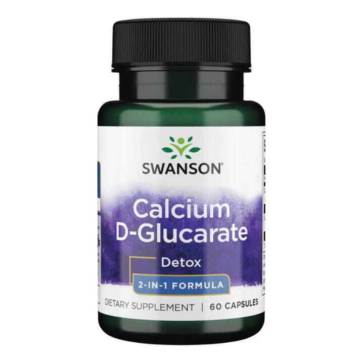 Image of Swanson Calcium-D-Glucarate 250 mg természetes ösztrogén receptor blokkoló - 60 db